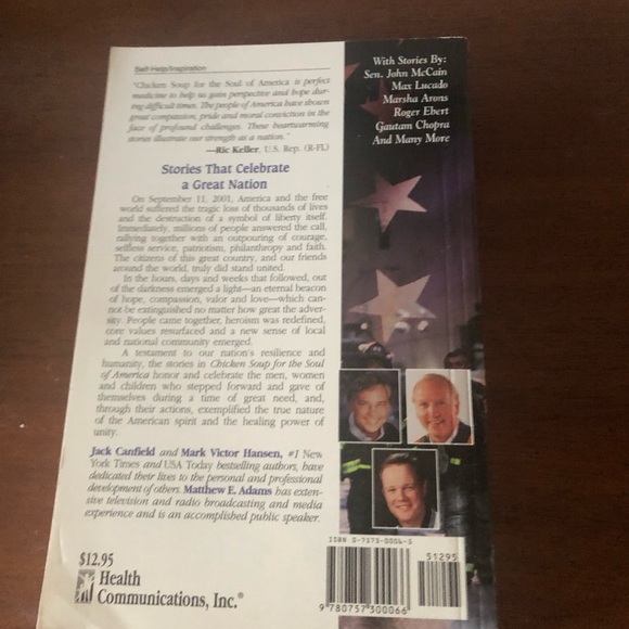 🇺🇸Chicken Soup for the Soul of America Paperback-751 $8 or 🦋 - Picture 3 of 4